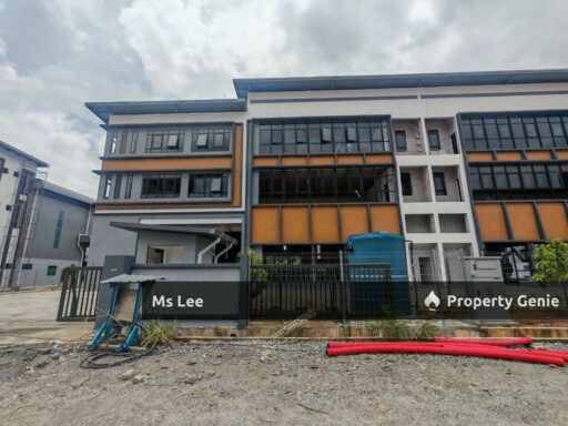 Intermediate Semi-D Factory with Office-Jenjarom Industrial Park