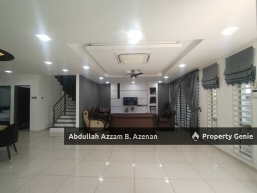 DOUBLE STORY CORNER LOT ! FULLY FURNISHED