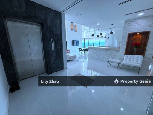 Exclusive Full Sea View Triplex Resort Penthouse For Sale, 3,701 Sf, Signal Hill, Kota Kinabalu City, Sabah.