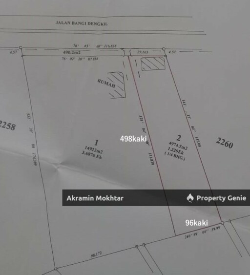 Tanah Pertanian 1.229 Ekar di Jenderam Hilir Tepi Jalan Utama