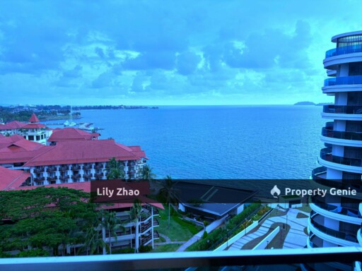 Coral Bay Resort Condo for Rent, Sea View, 1,783 sq ft Fully Furnished, Brand New, Kota Kinabalu City Centre