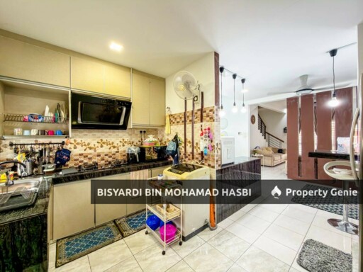 Renovated Double Storey Terrace, Desiran Bayu, Puchong.
