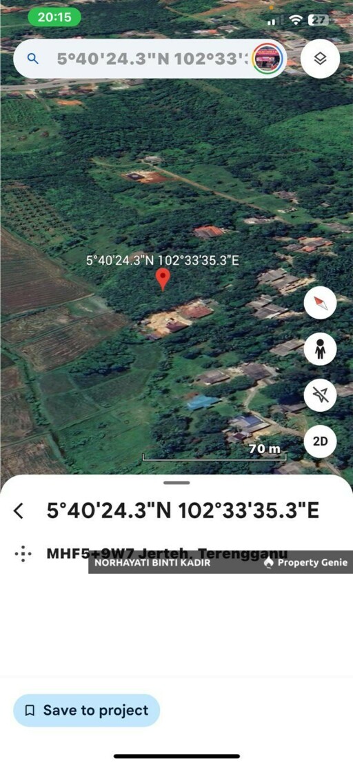 (HOT AREA, BEBAS BANJIR) LOT BANGLO GONG DASAR, BESUT