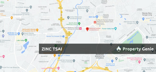 Mahkota Garden Condo🔥Save RM 83,600🔥10 mins drive to Bandar Tun Hussein Onn MRT Station🔥6 mins drive to AEON Mahkota Cheras