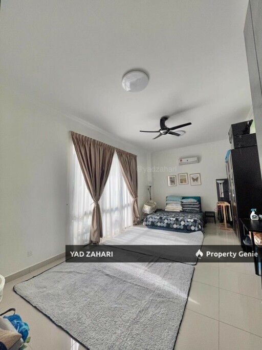 Semi-furnished Double Storey Zero Lot Bungalow Next to the Natural Lake, Perdana Heights