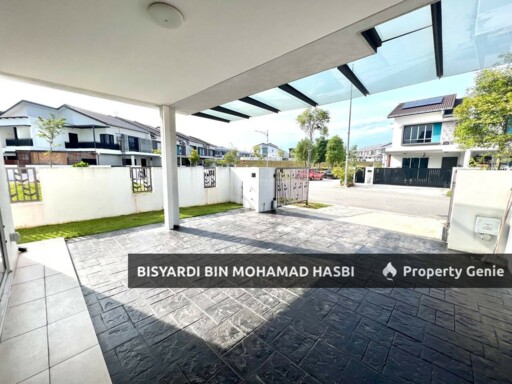 End Lot Extra Land 2 Storey Serenia City Amani, Sepang.