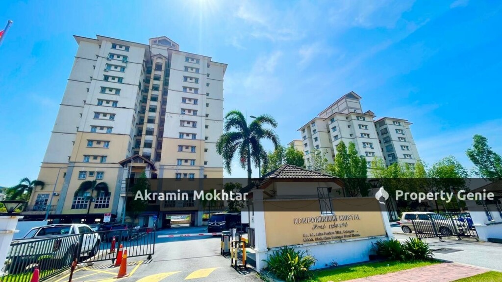 TERMURAH & 1 Parking | Condominium Kristal 1300sqft Seksyen 7 Shah Alam