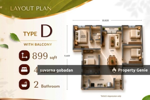 Freehold Apartment, Meru Ipoh Perak