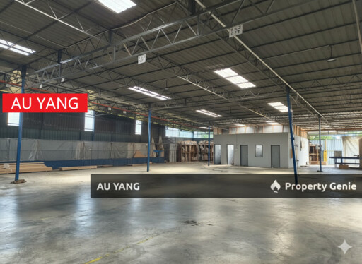 Mezzanine Floor Detached Factory / Warehouse For Rent