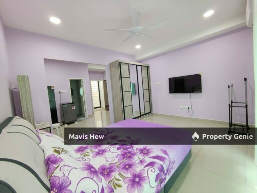For Rent, KSL Residence 2 @ Kangkar Tebrau, 1 Carpark, Fully Furnished