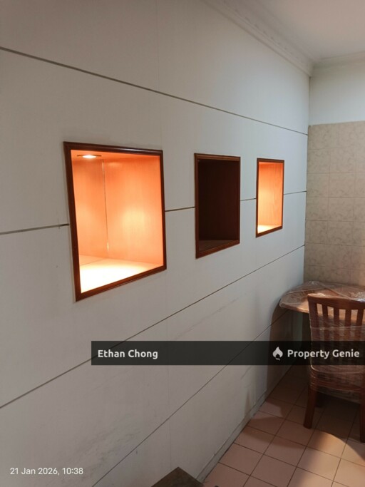 Partially Furnished Unit for Sale at Sri Alam Condominium, Shah Alam