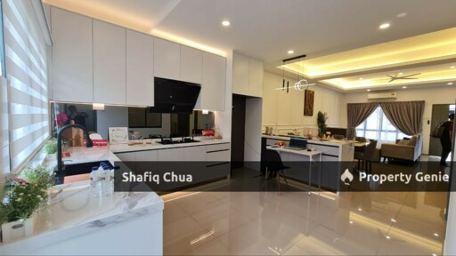 Rumah Baru Design Moden 2 Tingkat Teres Di Taman Bajuri, Olak Lempit Banting