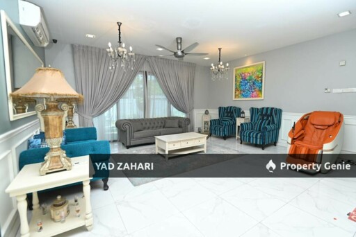 Cahaya SPK, Shah Alam | 2-Storey Semi-D 5 Bedrooms | RM1.6M - Huge Land and Fully Furnished