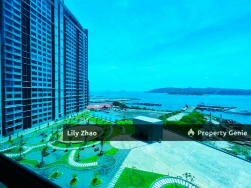 Jesselton Quay Waterfront Soho Suites with Sea View for Sale @Kota Kinabalu City Centre