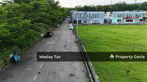 Corner Land 50,000sqft AMJ Road Side Ready Parking Road Access in Simpang Ampat Alor Gajah