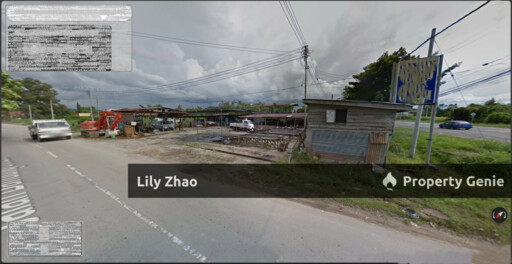 Papar Commercial Land for Rent, Road Side, Corner Lot 8,000 sqft, Papar Square, Papar, Sabah.