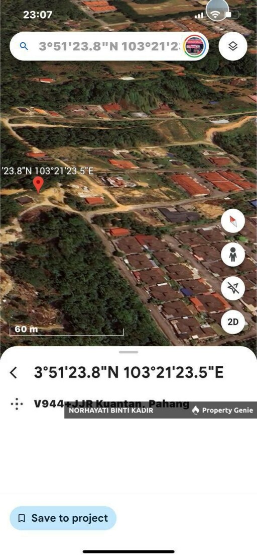 LOT BANGLO BESERAH BERHAMPIRAN KG DARAT SEKOLAH