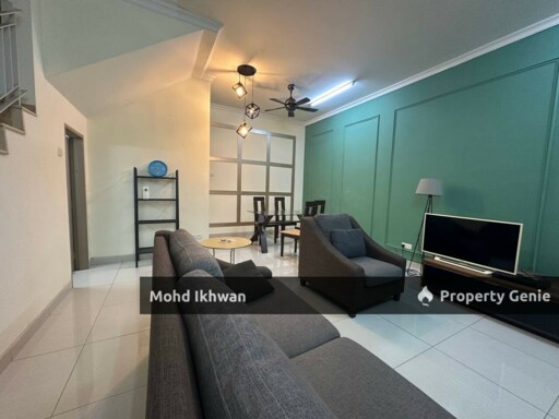 2 Storey House Fully Furnished,Nice House