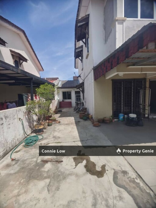 Ipoh Bercham Double Storey Intermediate Corner House for Sale in Taman Pakatan Jaya