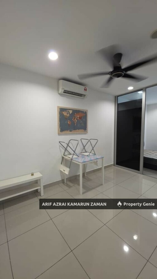 [Partially Furnished] Studio for Rent at 3 Elements, Seri Kembangan | 2 Car Parks | RM1,120