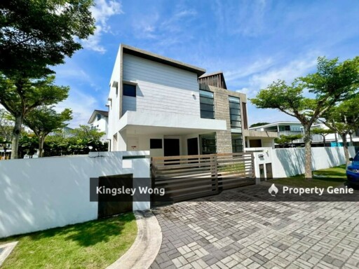 Ipoh Tigerland Corner Semi D European Designed with Gated Guarded