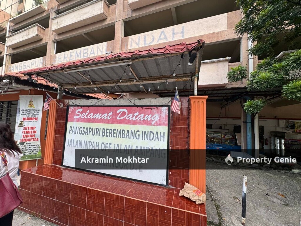 Low Level & Walking Distance to LRT Jelatek | Pangsapuri Berembang Indah Jalan Ampang