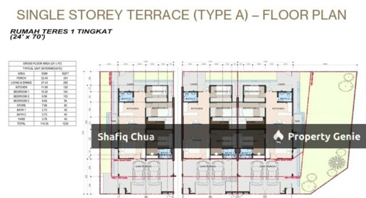 Rumah Baru Teres Setingkat Di Lorong Pipit, Teluk Panglima Garang