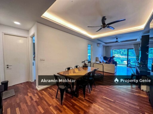 Corner Unit, Fully Furnished, Renovated & 2 Parking | Residensi Condominium Setiawangsa, KL.