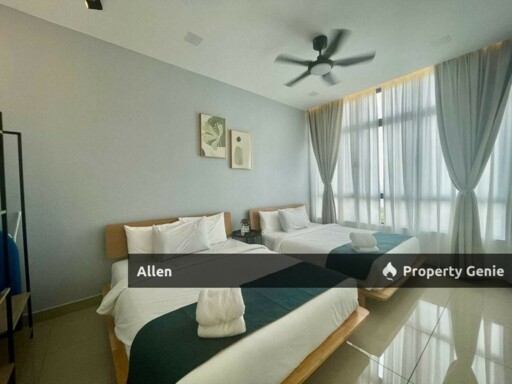 Twin Tower Residence Sea View Unit with Airbnb-style Design