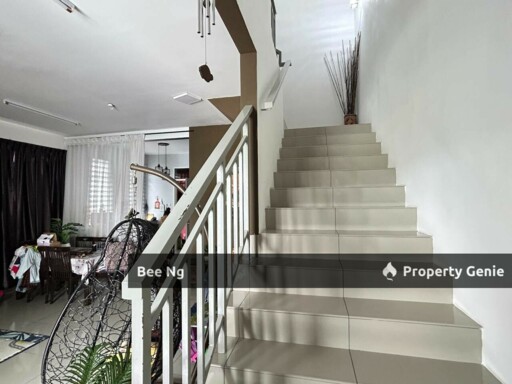 Sapphire Hills/Kangkar Pulai/double Storey Terrace End Lot/Unblock