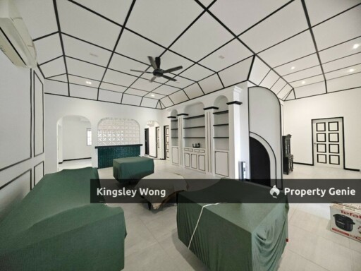 Lim Garden, Ipoh Freehold Luxury Single Storey Bungalow Facing Field Simple Renovated Near Jalan Kuala Kangsar Hosiptal Shoplots Schools