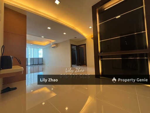 Jesselton Condo for Rent, Luxury & High end Residential, 1,690 Sq ft, High Floor, Partially Furnished, 3Bed 3Bath, Near QE2, Luyang, Kota Kinabalu