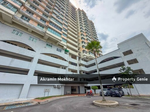 Corner Unit & 1 Parking | Mutiara Anggerik Serviced Apartment Seksyen 15, Shah Alam