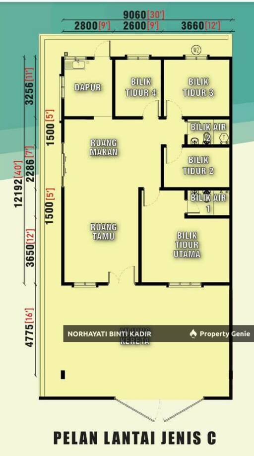 SEMI-D SETINGKAT SIAP TAMAN ARMANI, TANAH PUTIH PEKAN