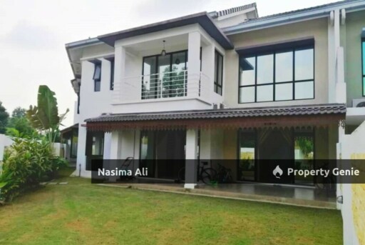 Facing Park- 2 Storey Angular Superlink Terrace House, Clover Park, Denai Alam