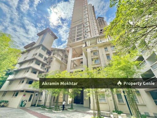 Freehold, Partially Furnished & 1 Parking | Seri Maya Condominium, Jalan Jelatek, Setiawangsa