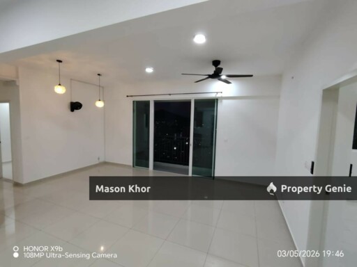 IDEAL RESIDENCY CONDO 850sf FULLY RENO & PARTIALLY FURNISHED GELUGOR