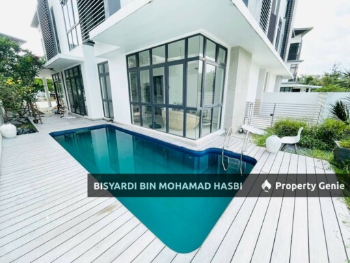3 Storey Semi Detached Type B6 @ Agusta Residence Presint 12 Putrajaya.