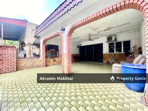 FACING SHOPLOT & PARTIALLY FURNISHED | Single Storey Terrace@Taman Jaya Bandar Tun Razak, Cheras