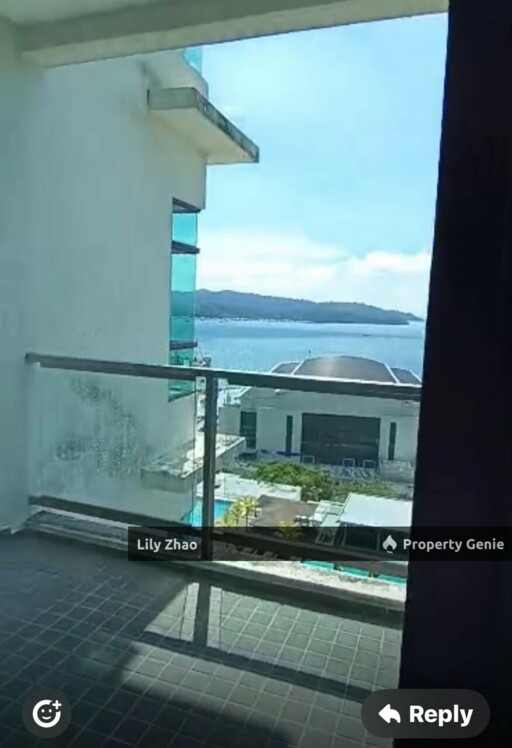 Sea View The Peak Vista B Condo for Rent, 9th Floor, 1,678 sq ft📍Kota Kinabalu City Center