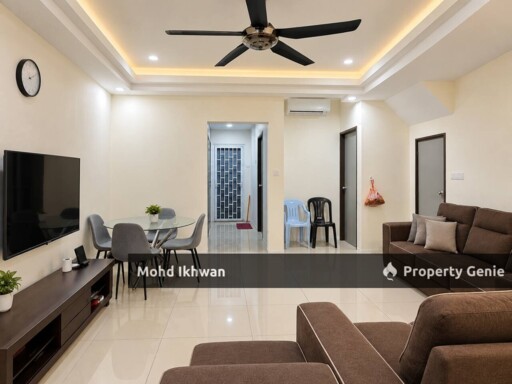 Freehold Double Storey Terrace, 1206 sqft In Irama Perdana