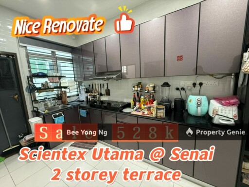 Taman Senai Utama 2 Storey Terrace Cheapest in market price