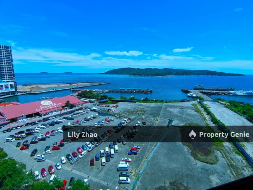 Jesselton Quay Waterfront Soho Suites with Sea View for Sale @Kota Kinabalu City Centre