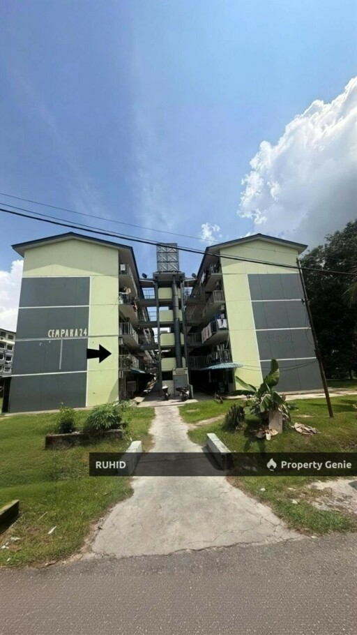 Level 1 Renovated Low Cost Flat, Taman Cempaka JB | 2 Beds 2 Baths | All Races Eligible