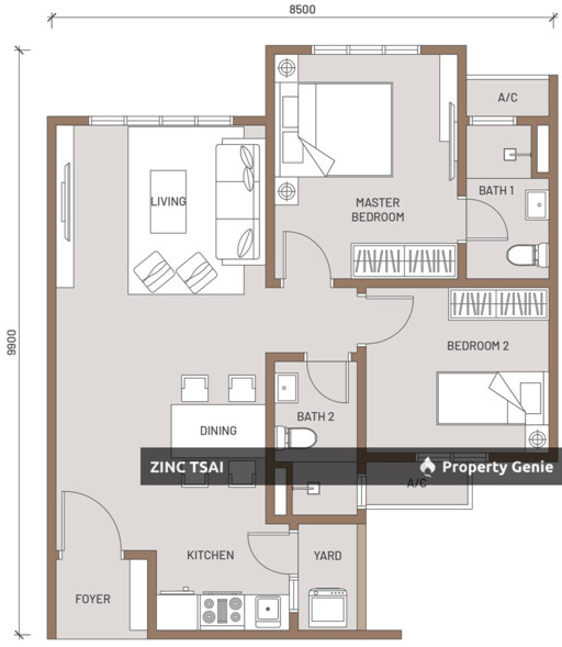 JRK Convena Residence {Save RM 88,000} 5 mins drive to MRT Kuchai