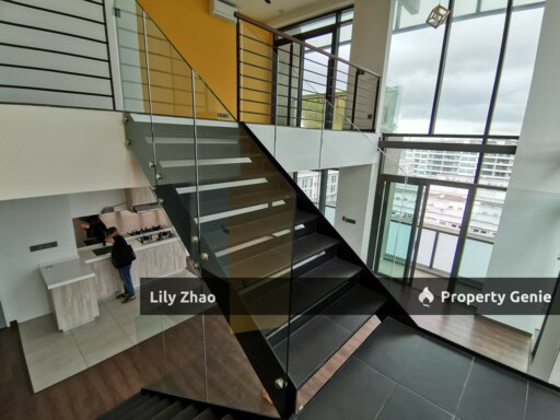 Penthouse Duplex Sea View for Sale Corner Lot, 1,586 sf, Renovated @ Riverson, Kota Kinabalu City Centre