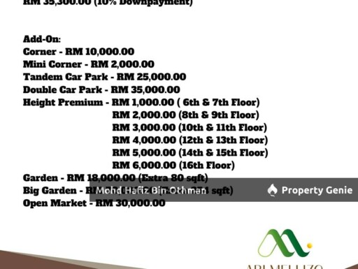 Apartment Ari Mellizo, Sg Dua Penang