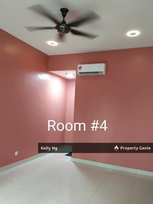 Cluster Semi D Partly Furnished Periwinkle At Bandar Rimbayu For Rent