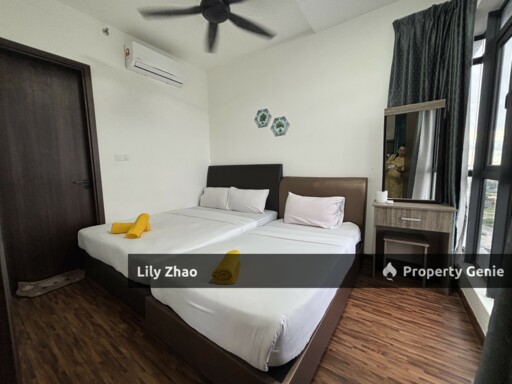 K Avenue Condo Tower A for Rent, 2Bed 2Bath, Furnished, Airbnb Nearby Airport Kota Kinabalu