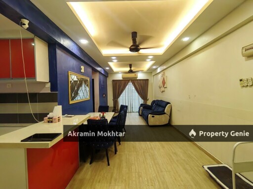 RENOVATED & 2 PARKING | PANGSAPURI DAMAI SEKSYEN 25 SHAH ALAM